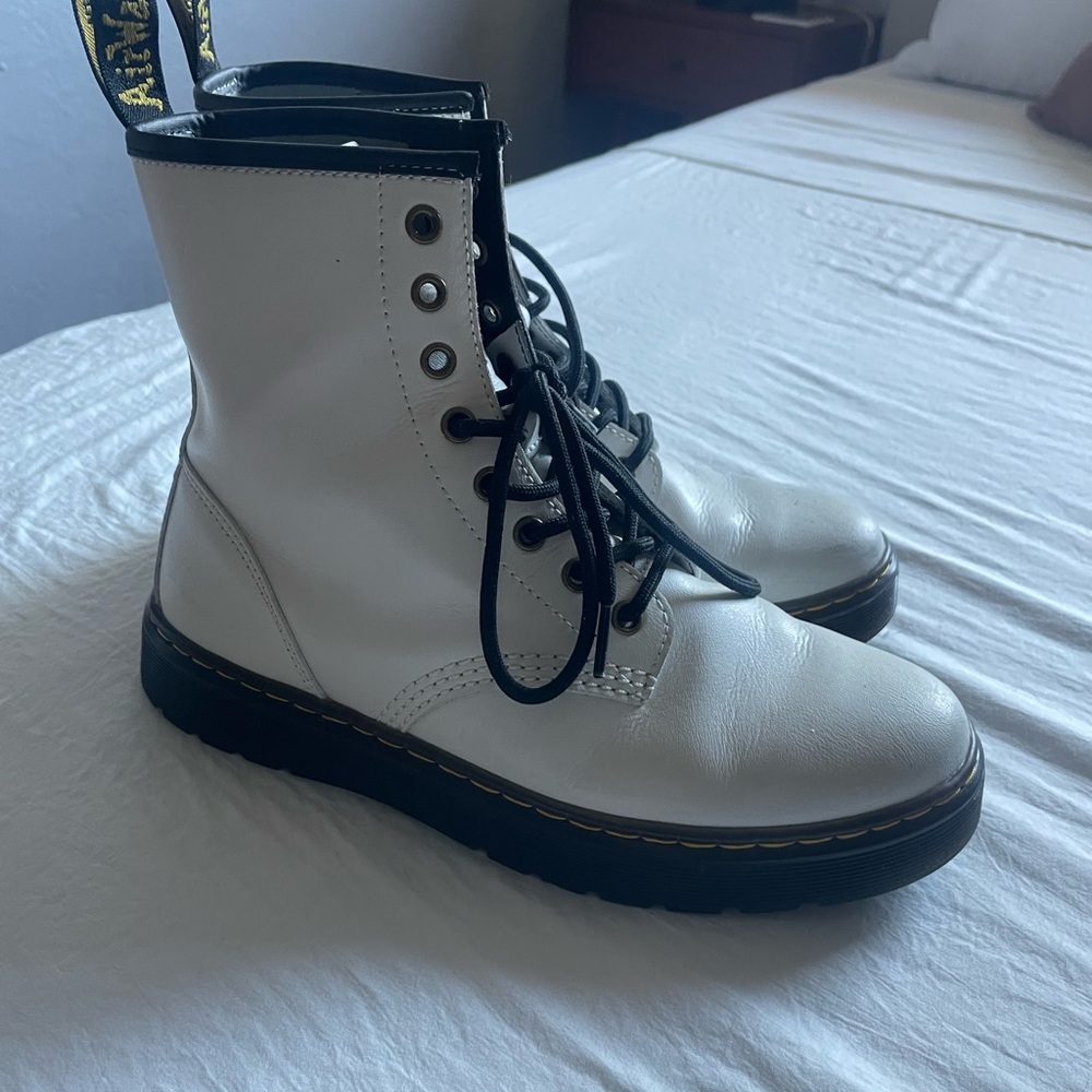 White doc martens